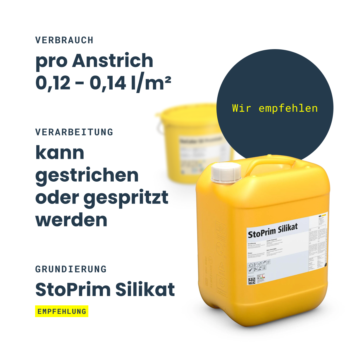 StoColor Sil Premium - getönt, 15 l Eimer