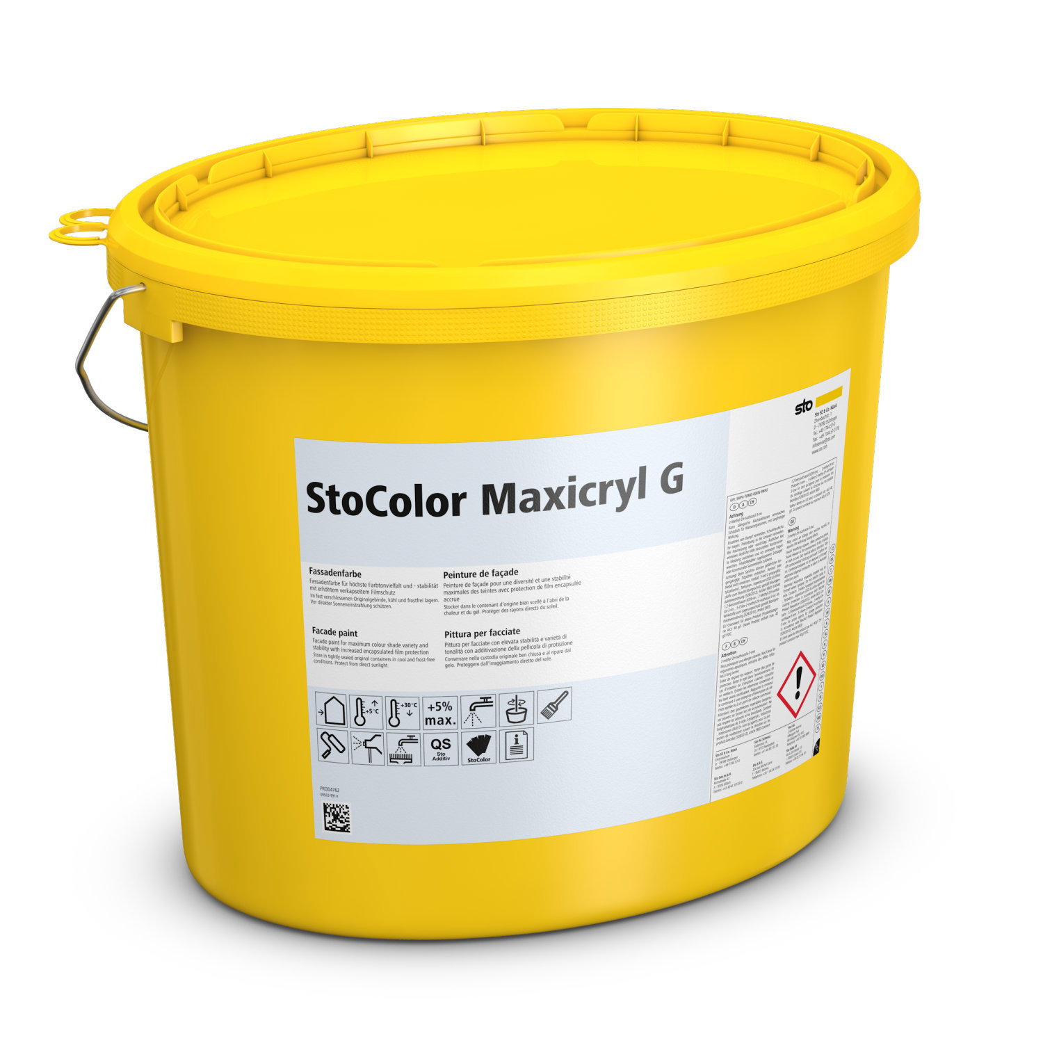 StoColor Maxicryl G weiß - 15 l Eimer