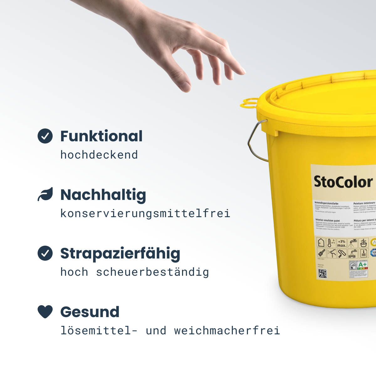 StoColor Saphir KF getönt - 15 l Eimer