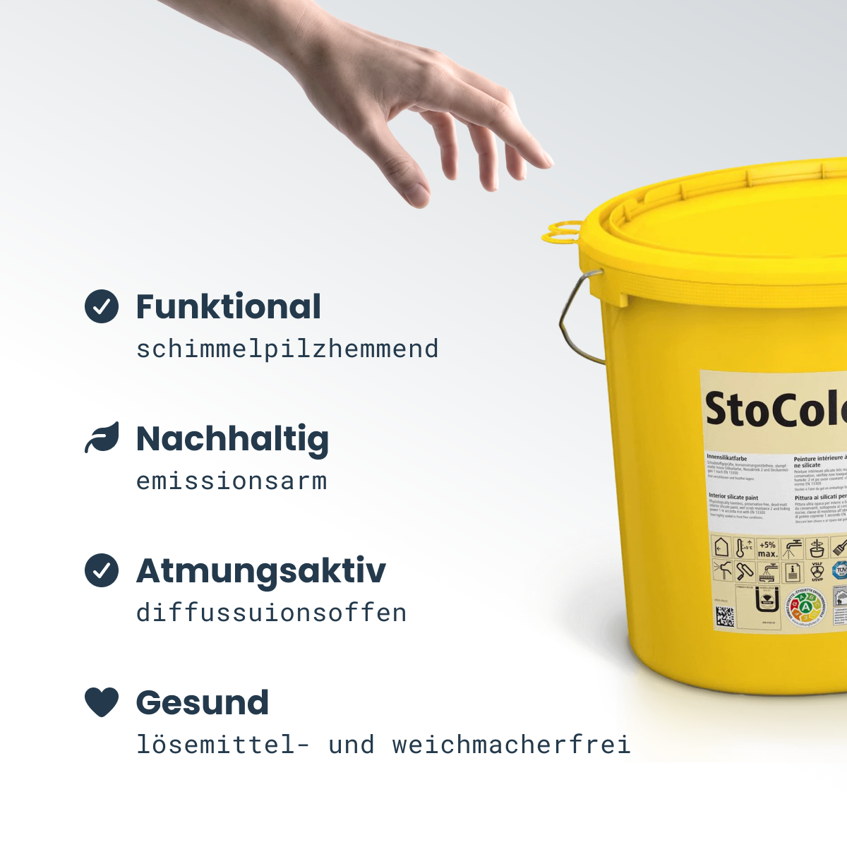 StoColor Sil In - weiß, 10 l Eimer