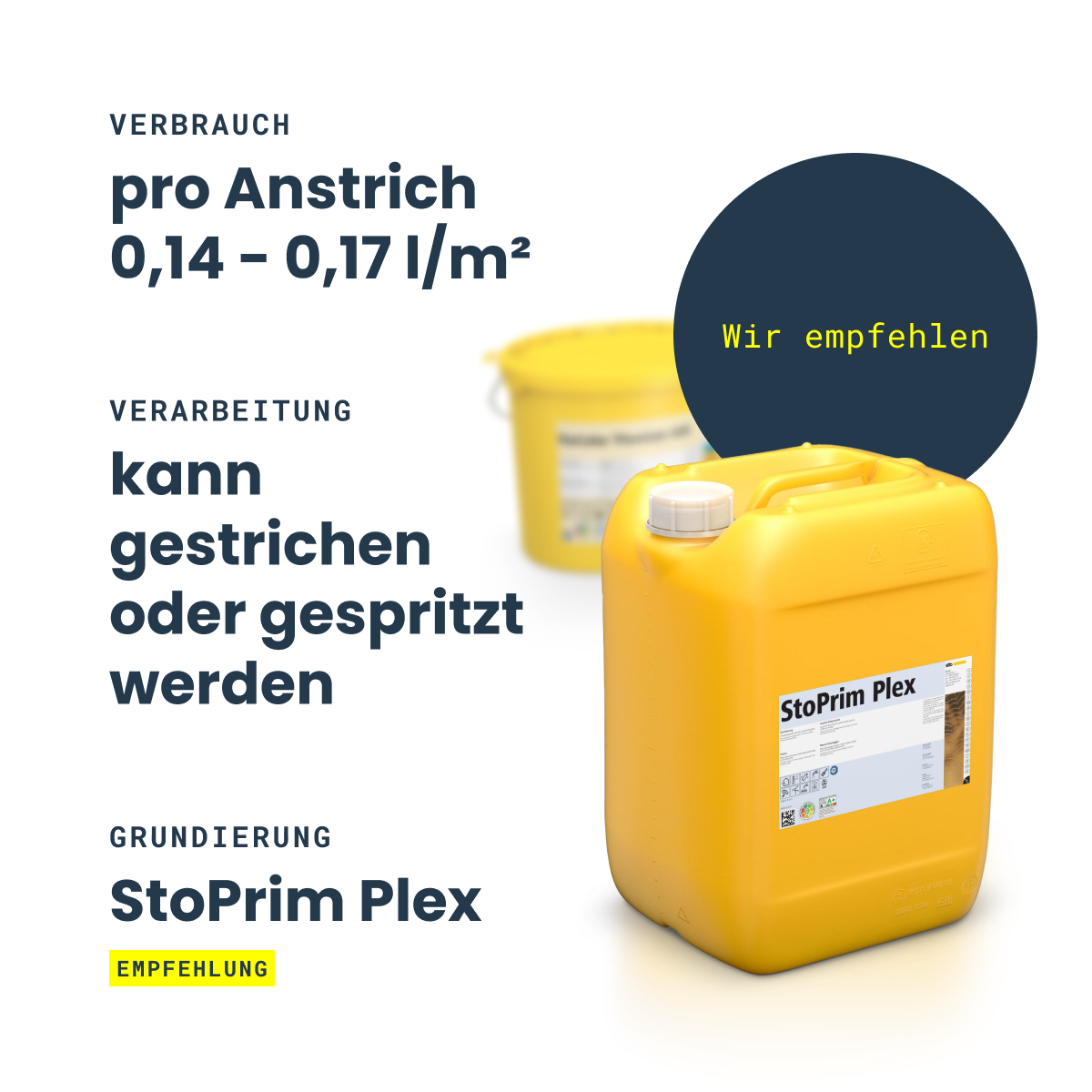 StoColor Titanium ASE getönt 15 l Eimer