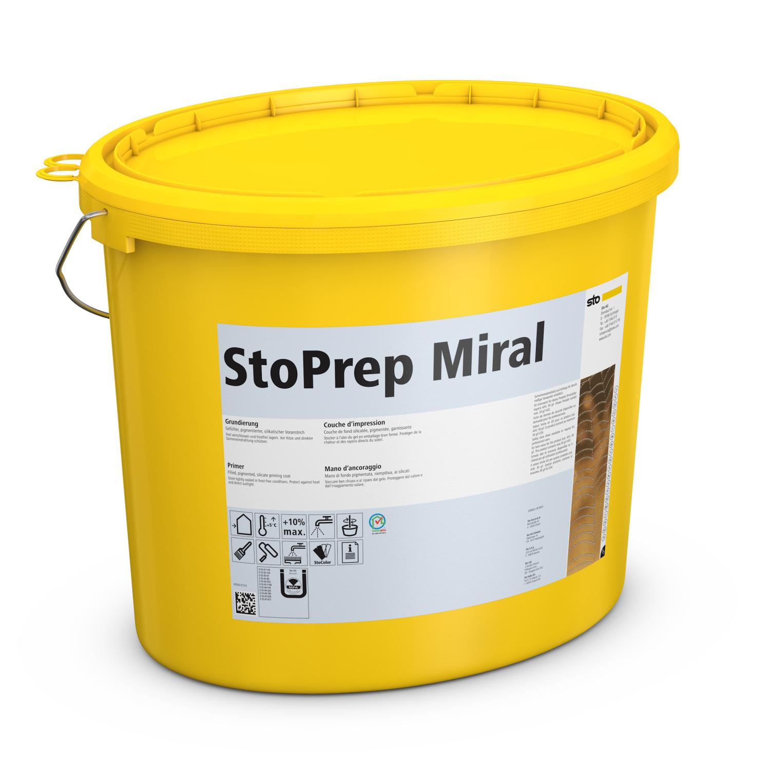 StoPrep Miral - natur, 25 kg Eimer