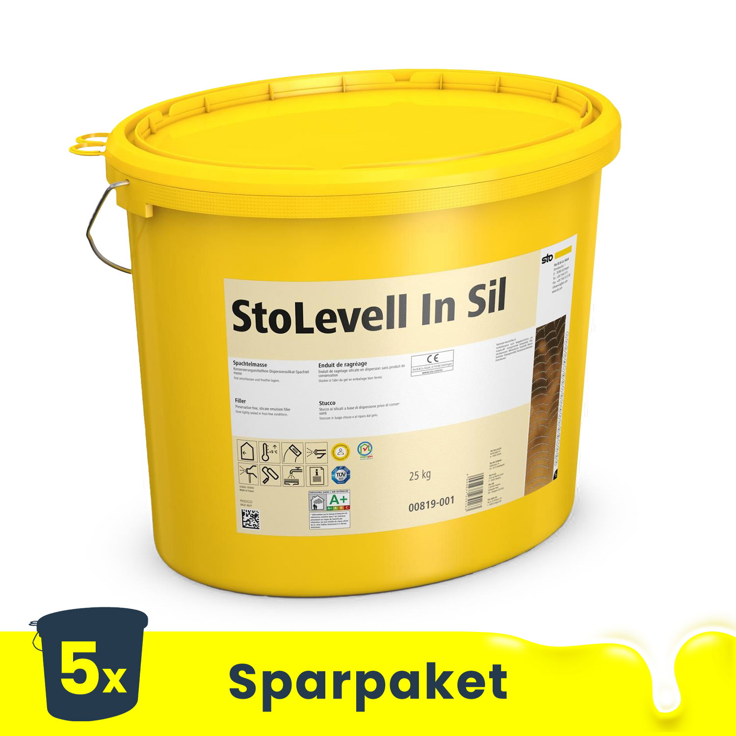 StoLevell In Sil 5 Eimer á 25 kg