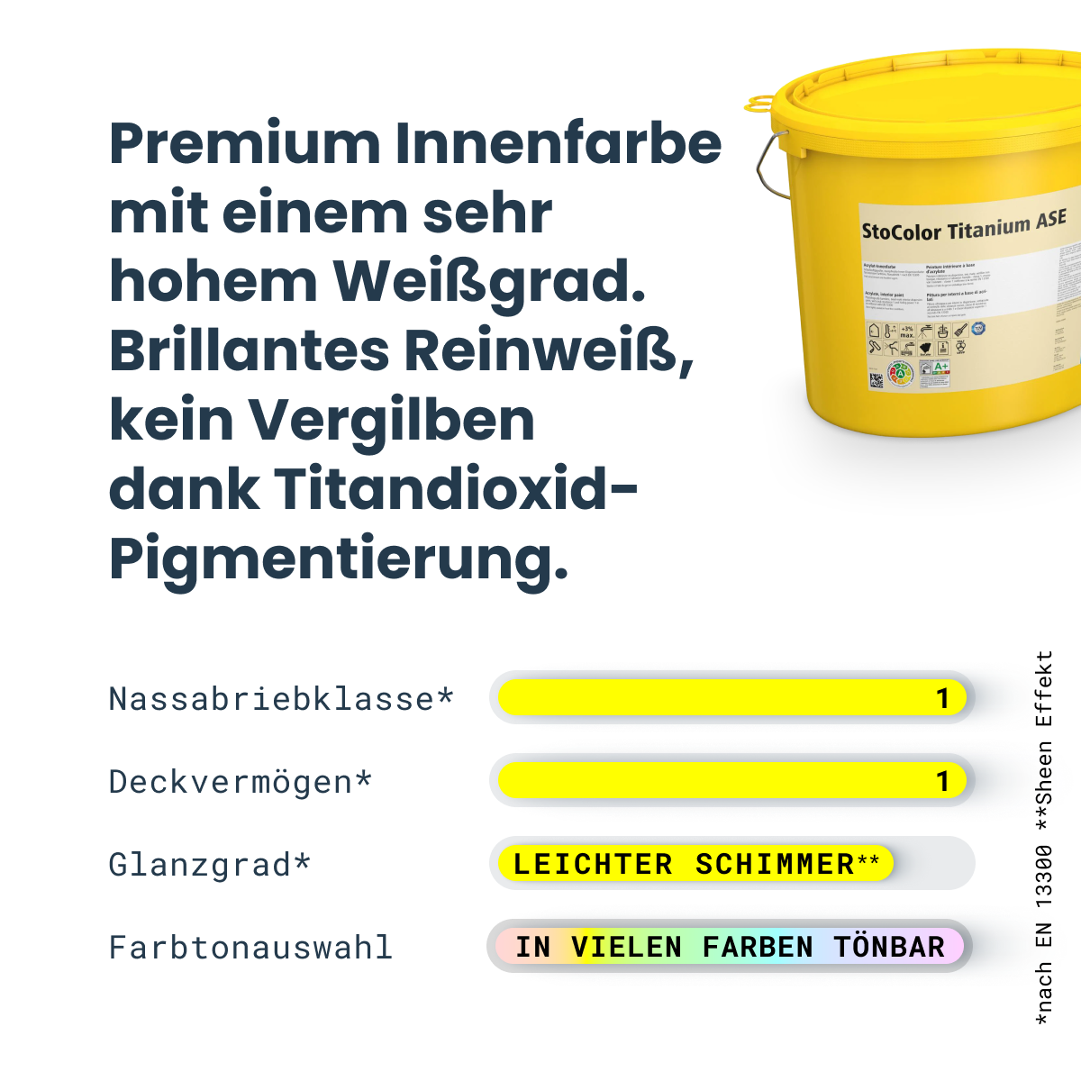 StoColor Titanium ASE getönt 15 l Eimer