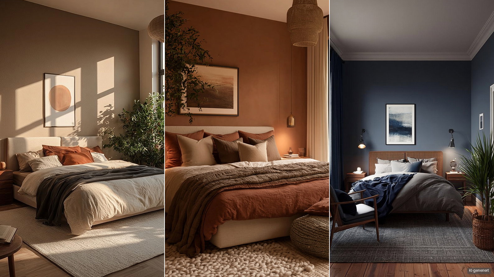 14 moderne Wandfarbe-Ideen, um dein Schlafzimmer zu streichen