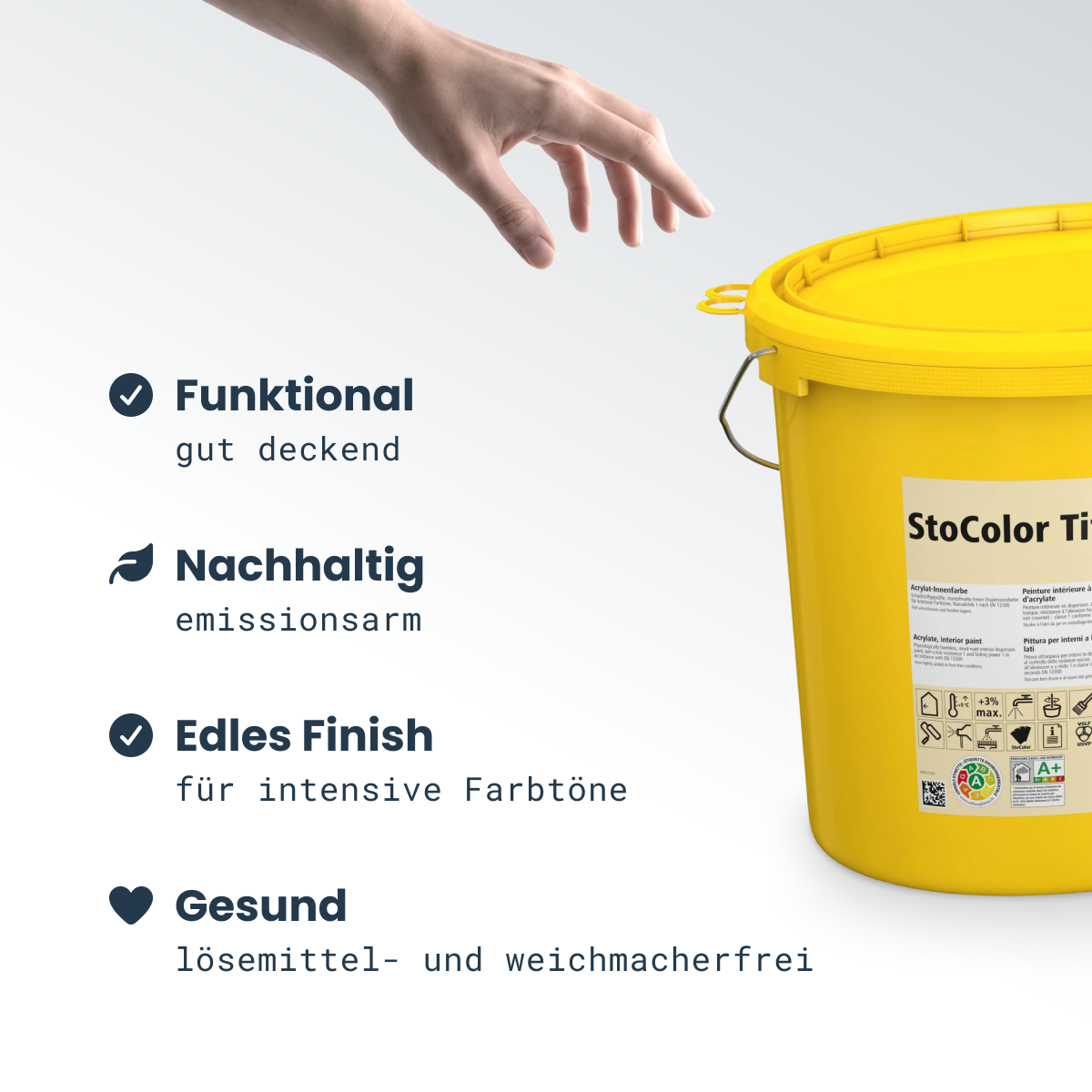 StoColor Titanium ASE getönt 15 l Eimer