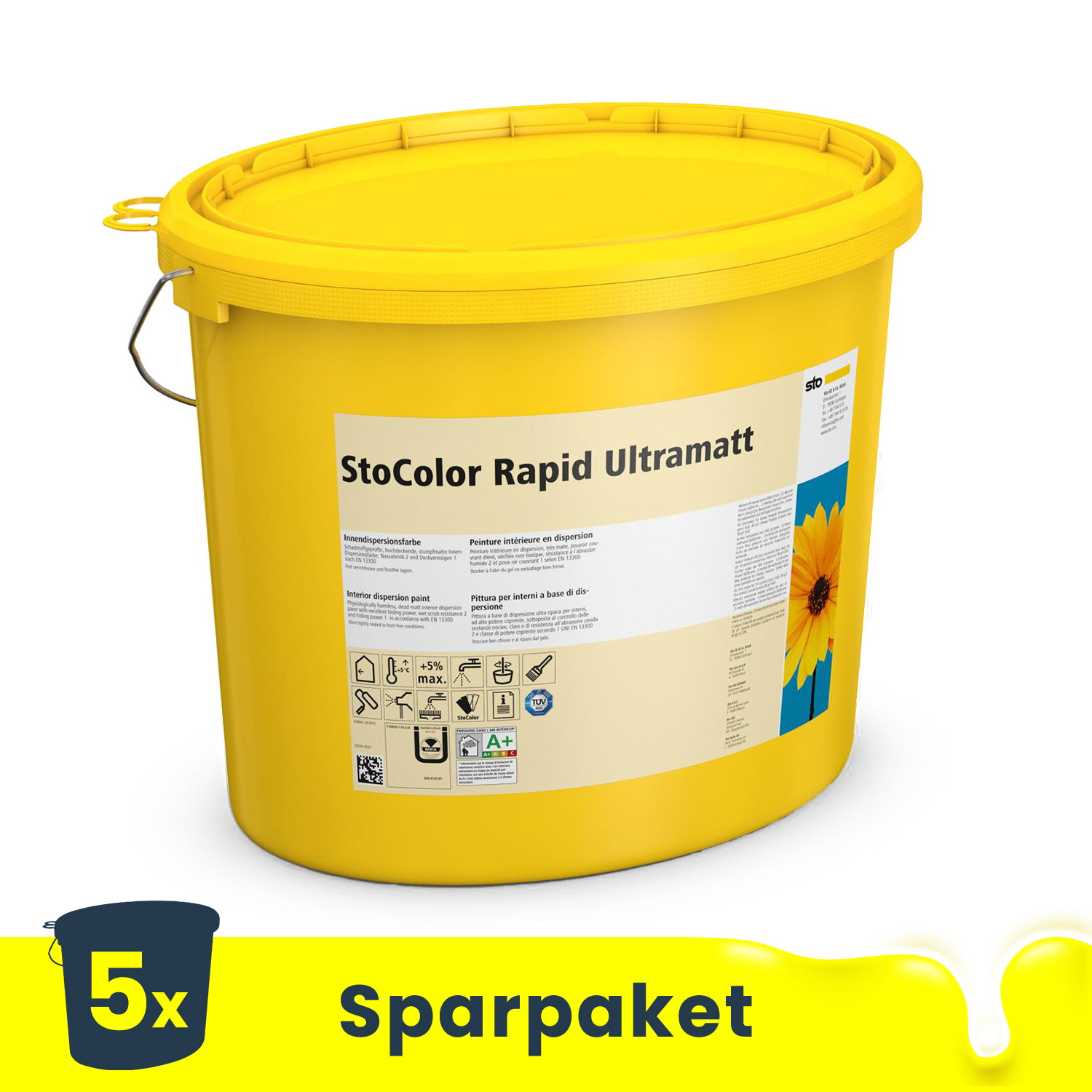StoColor Rapid Ultramatt 5 Eimer á 15 ltr