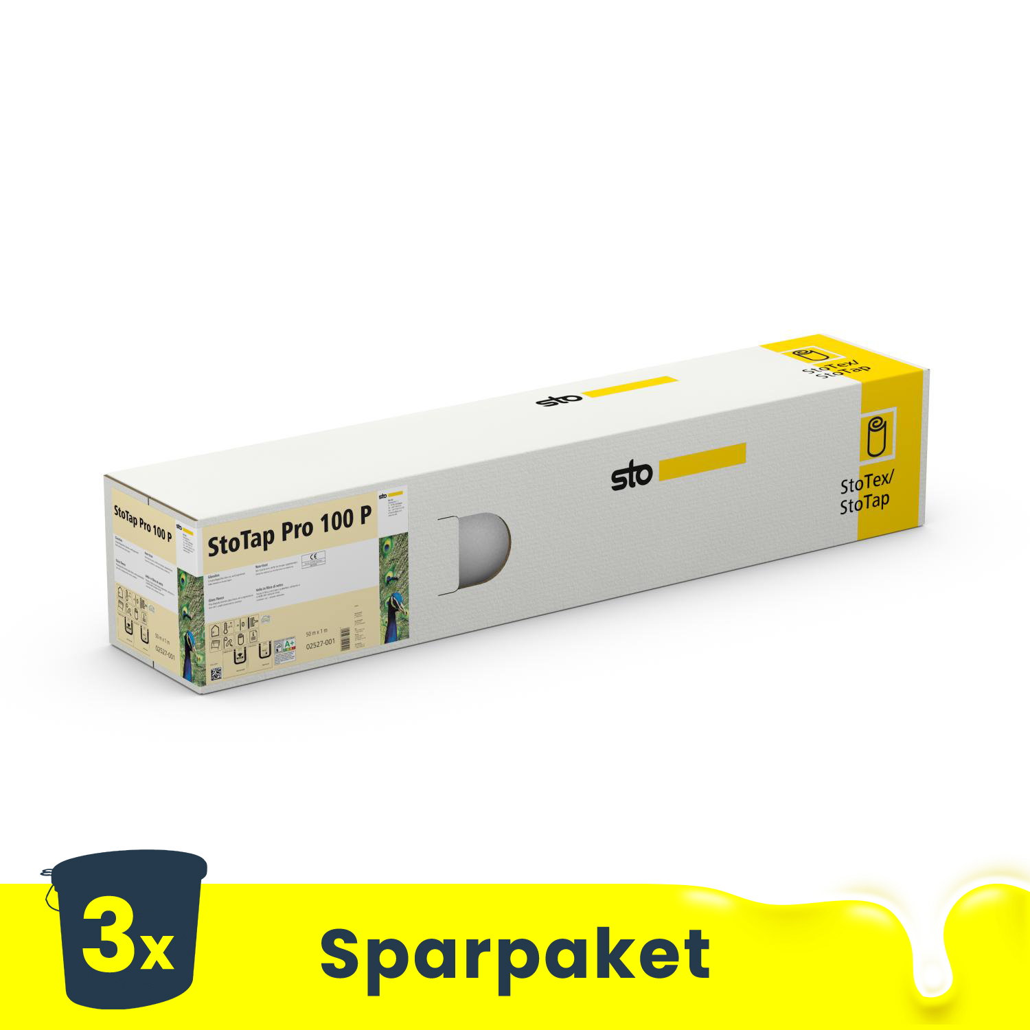 StoTap Pro 100 P - 3 Rollen á 50 qm